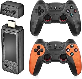 X9 Ultra Retro Game Stick, X9 Pro Game Stick Pro 4k 40,000 Games, Plug & Play Video Games with 2.4G Dual Wireless Controllers, 4K HDMI HD Nostalgia Stick Arcade (128G)