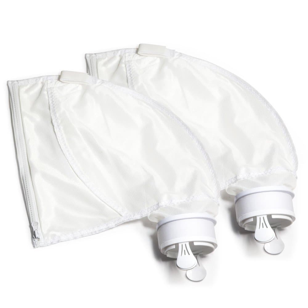 (2 Pack) K13 K16 All Purpose Zipper Replacement Bags Fits Polaris 280 & 480, Premium Pool Cleaner Bags, Finely Stitched Strong Mesh, Easy Snap Install Leaf Bags, Damage Free Enclosure