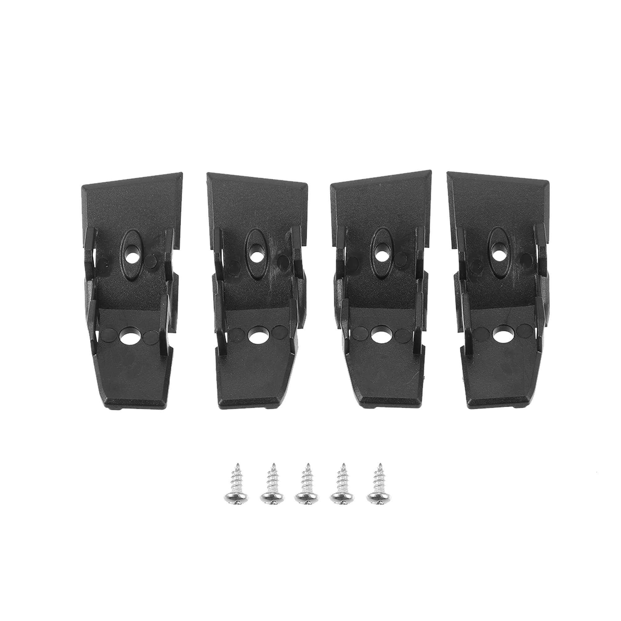 X AUTOHAUX 4pcs Car Pull Strap 2 Door Repair Kits with Screws Replacement for Lincoln Town 2003-2011