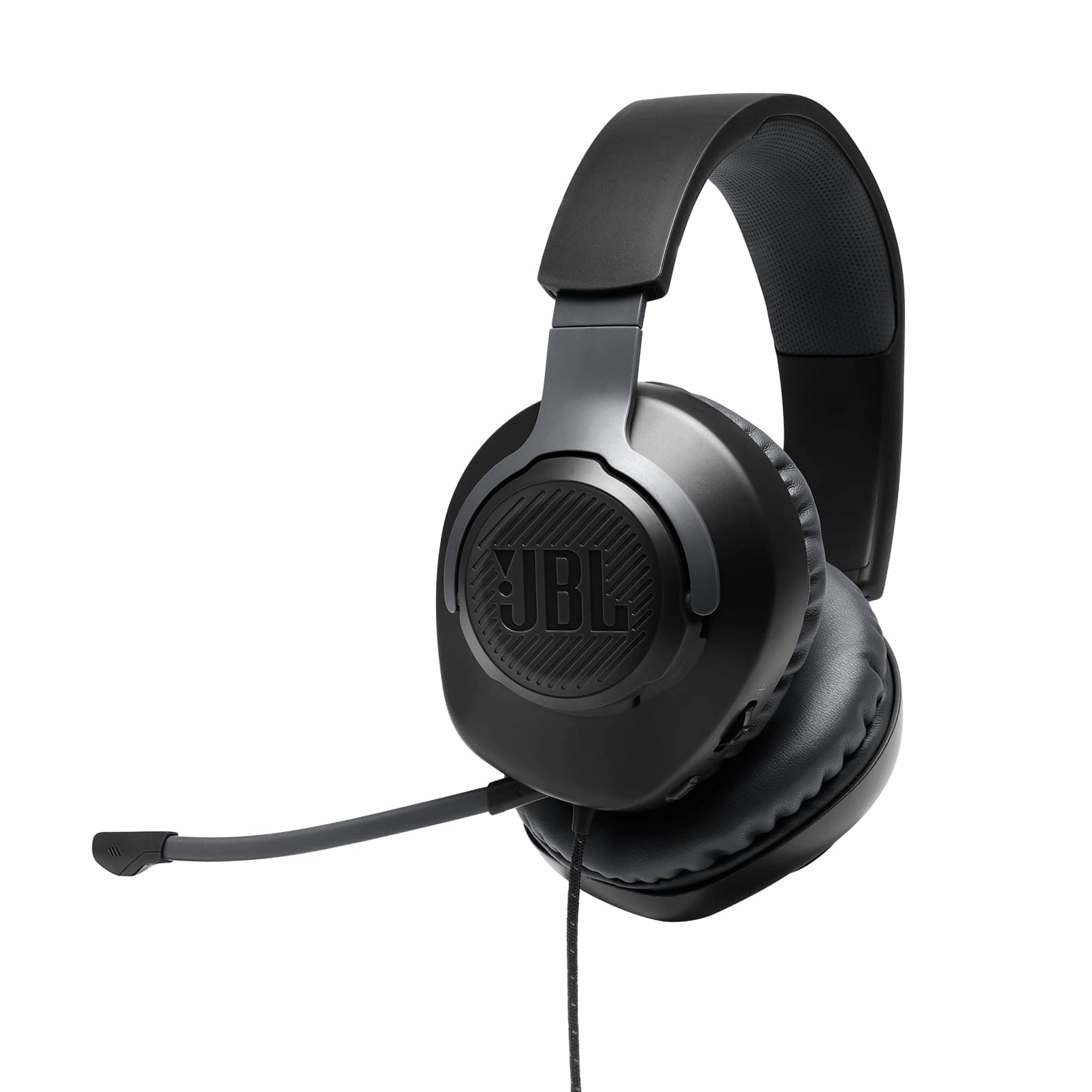 Quantum 100 - Wired Over-Ear Gaming Headphones - Black, Large