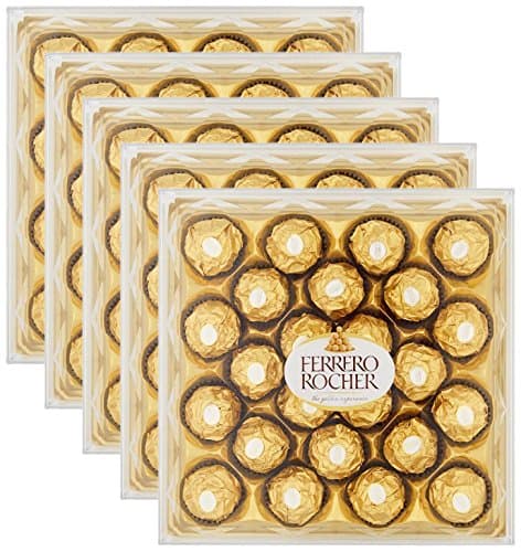 Ferrero Rocher Combo - Chocolate Promo Pack, 2.43 Kg, 24 Pieces (Pack of 5)