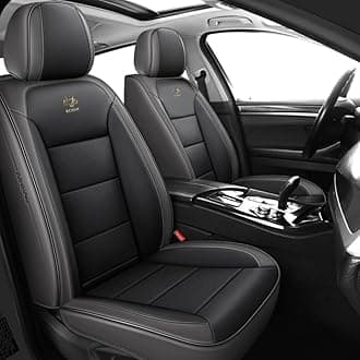 ar Seat Covers Universal Full Set for Jaguar XF 2007-2020/Jaguar XE 2015-2018 Auto Parts/Waterproof/dark gray