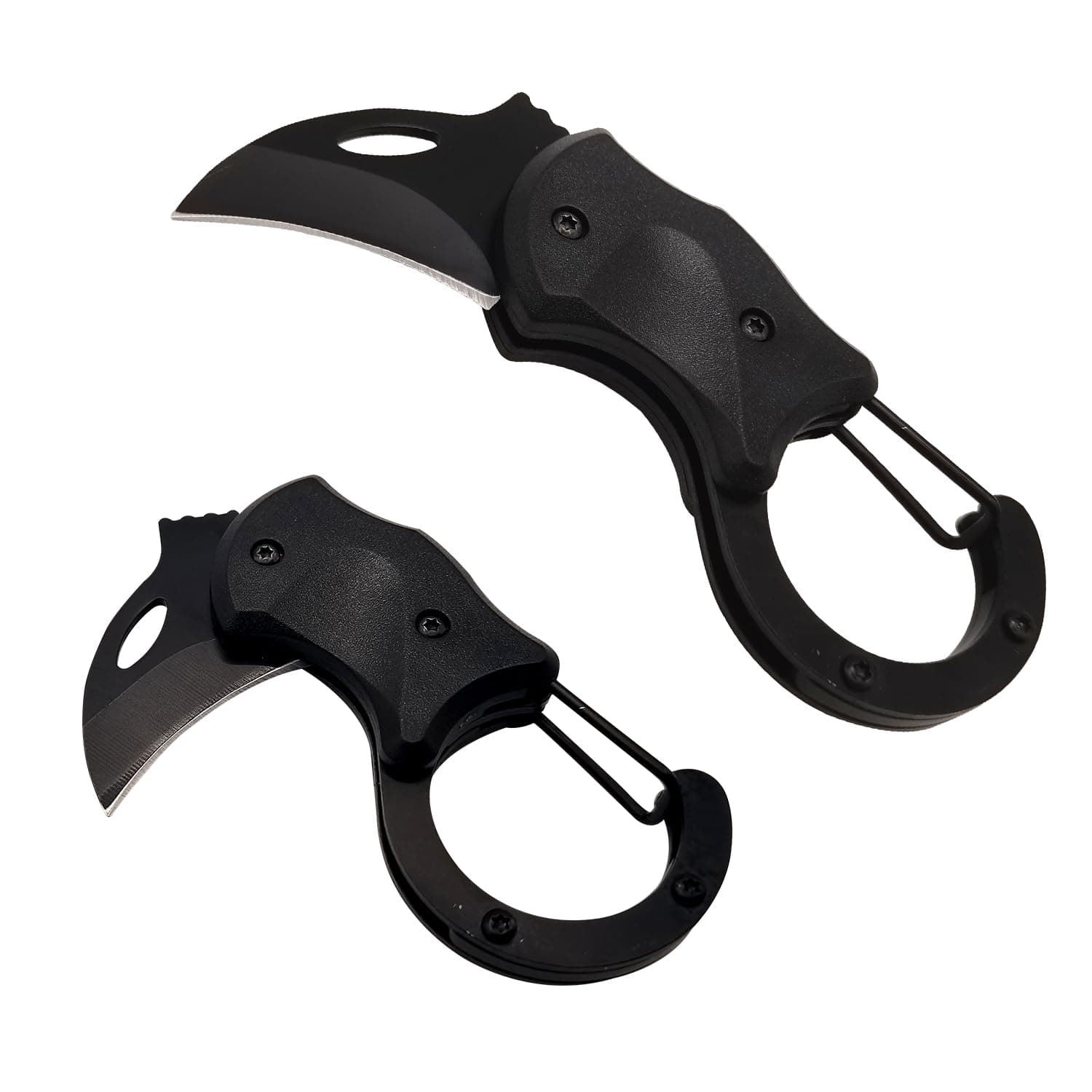 Small Stainless Steel Pocket Knife for Everyday Carry- Razor Sharp UK Legal Non-Locking EDC Folding Knife with 1.34 Inch Blade for Camping, Hiking, Fishing and Outdoor(Black)