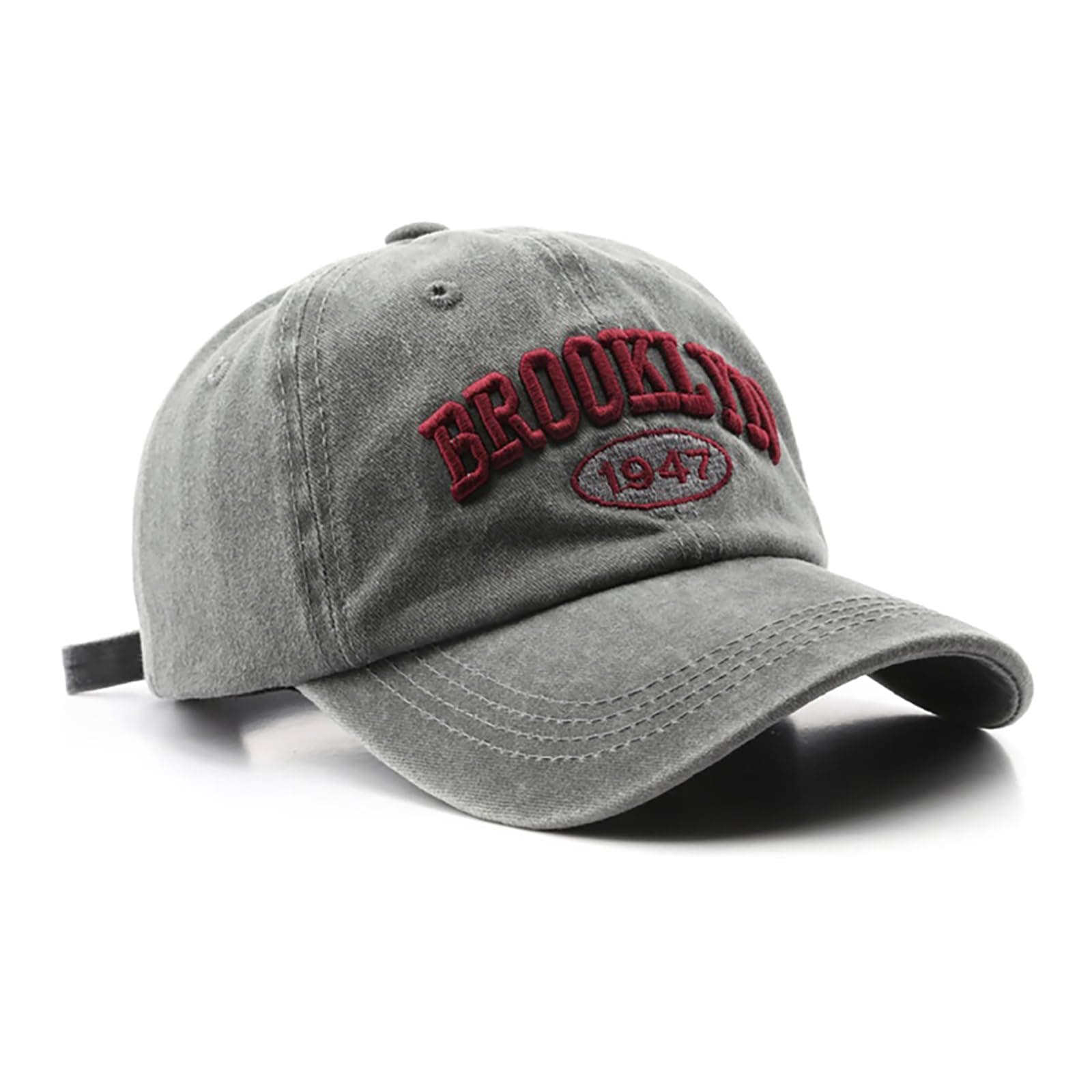VPTMRPBrooklyn Cap Washed Vintage Baseball Cap Sun Hat for Men and Women