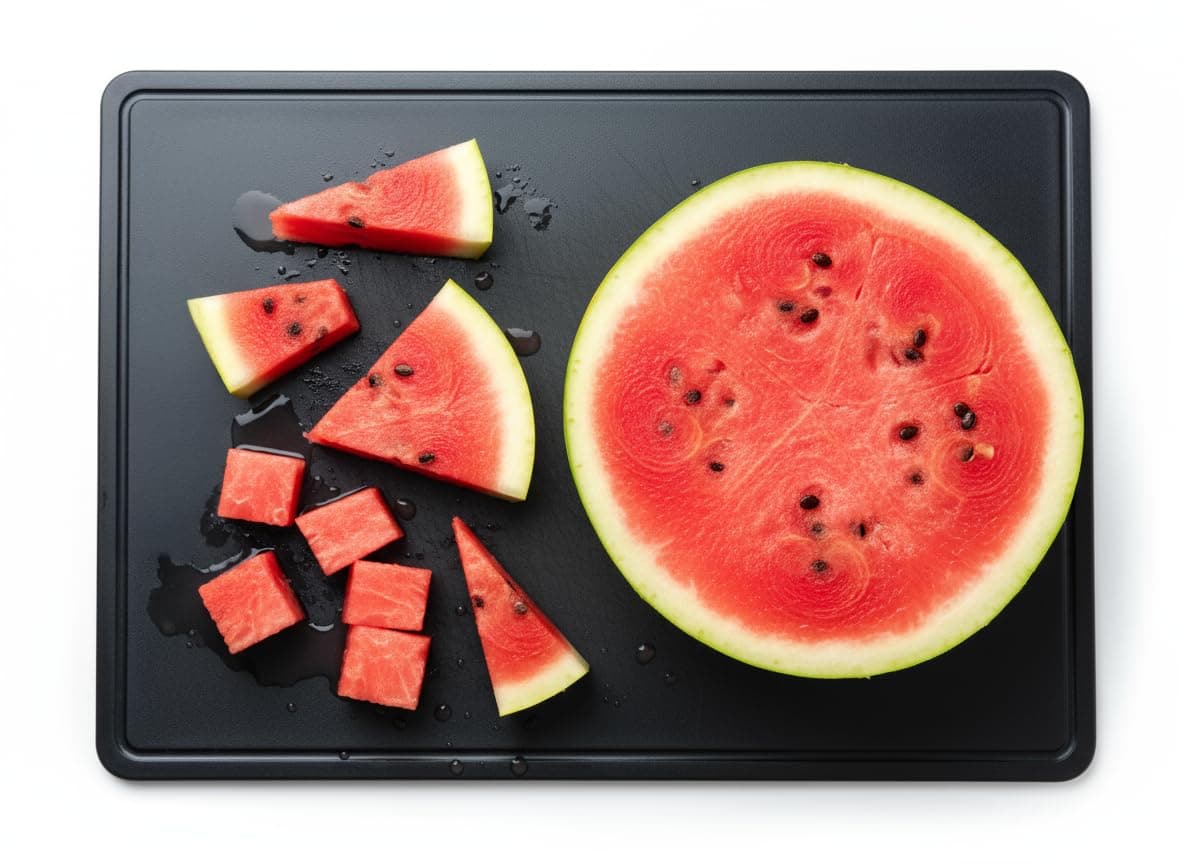 - Thirteen Chefs Professional 24 x 18 Grooved Cutting Board for Grilling, BBQ, Carving and Meats - Extra Large, 3/4" Thick Commercial Grade HDPE Plastic, NSF Stamped