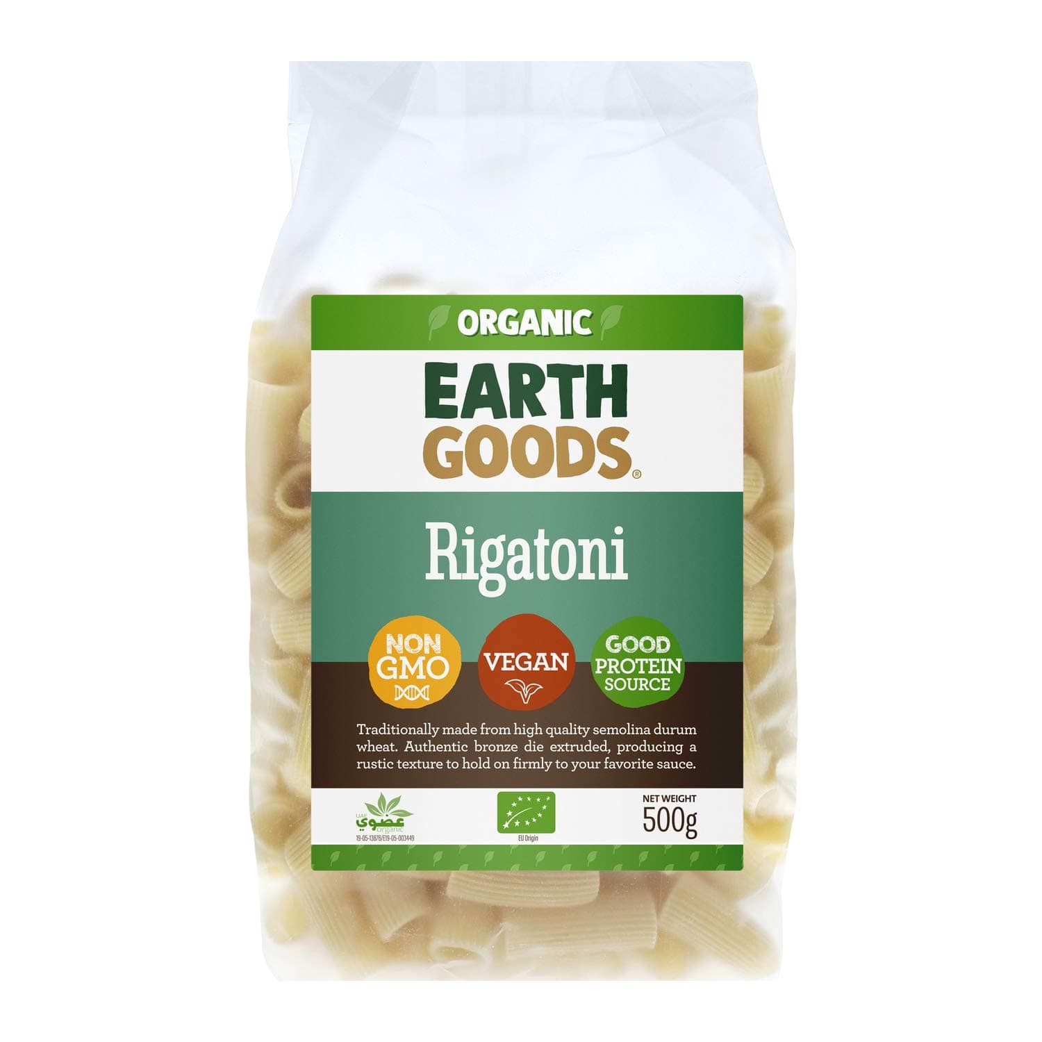 Organic Rigatoni 500G
