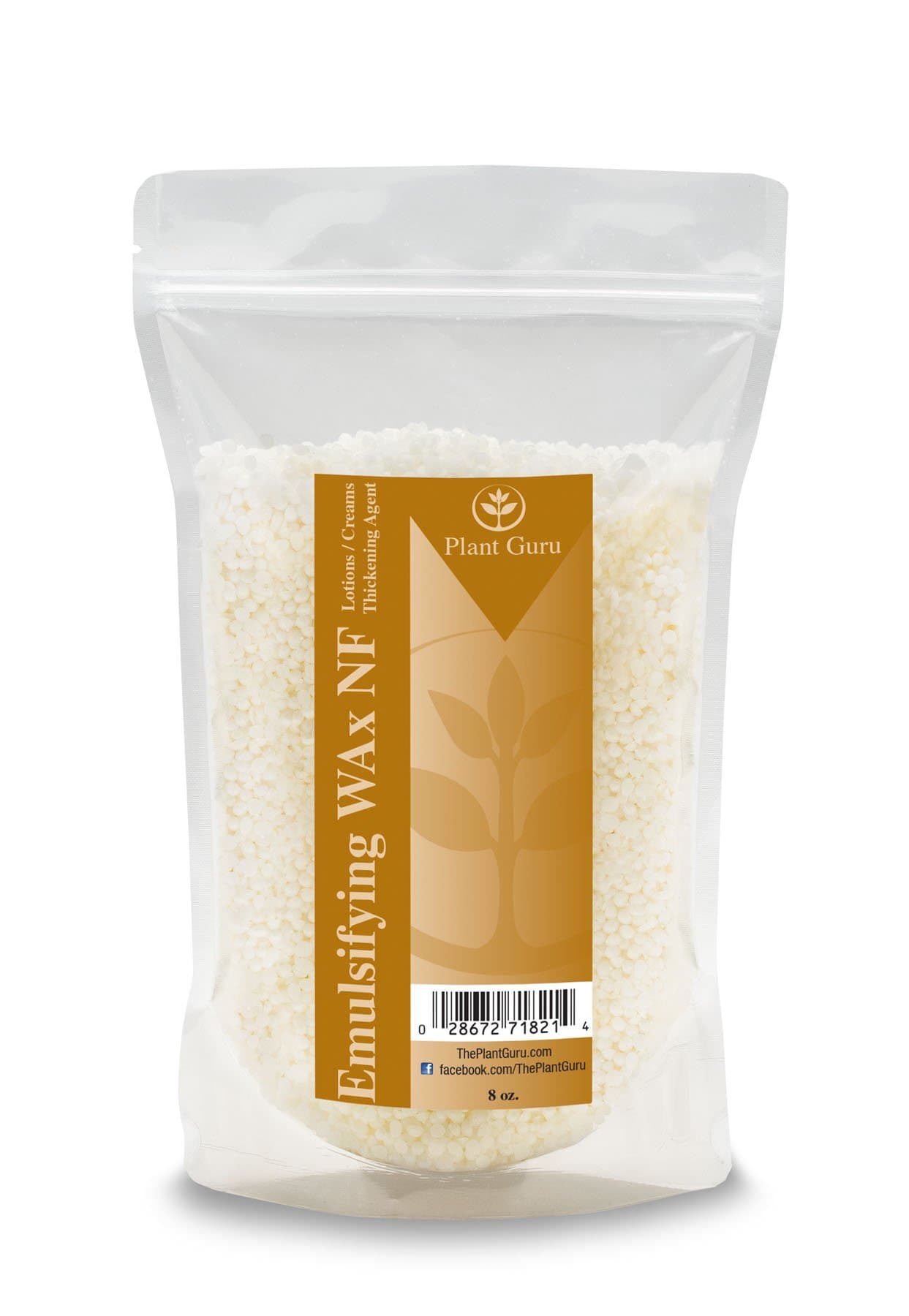 Emulsifying Wax NF, Non-GMO Premium Quality Polysorbate 60/ Polawax 8 oz.