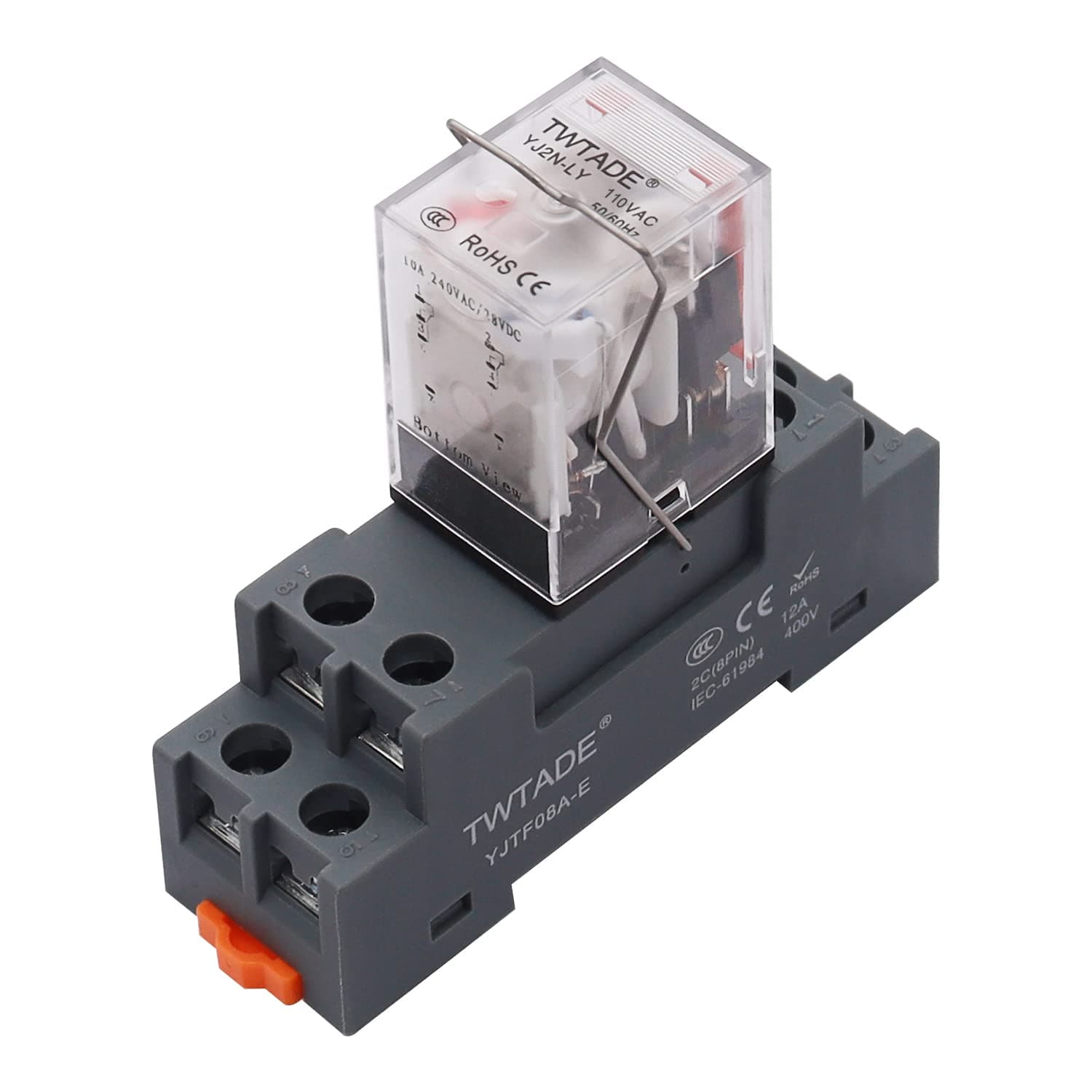 AC 110V 10A Coil Electromagnetic Power Relay