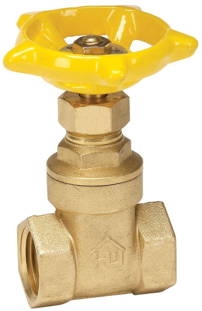 ProChannel VGTCMPB3PA Gate Valve with 200 PSI Brass Thread, 1/2-Inch