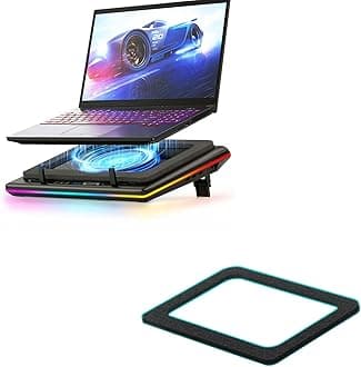 llano V12 Laptop Cooling Pad with Memory Foam Set