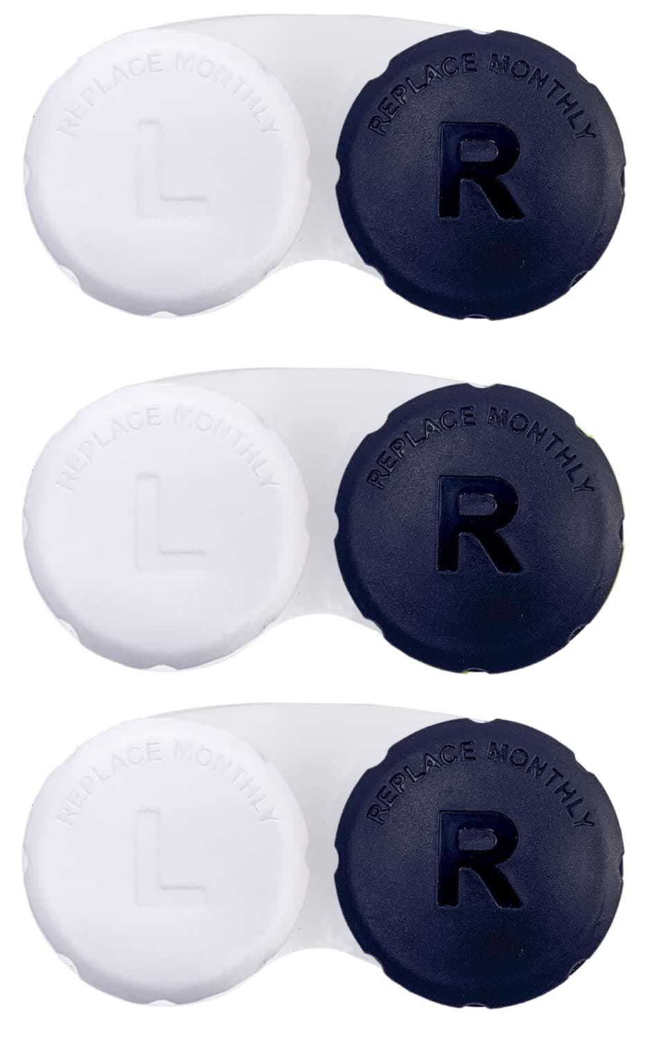 Contact Lens Case for Travel, Daliy Use-Black