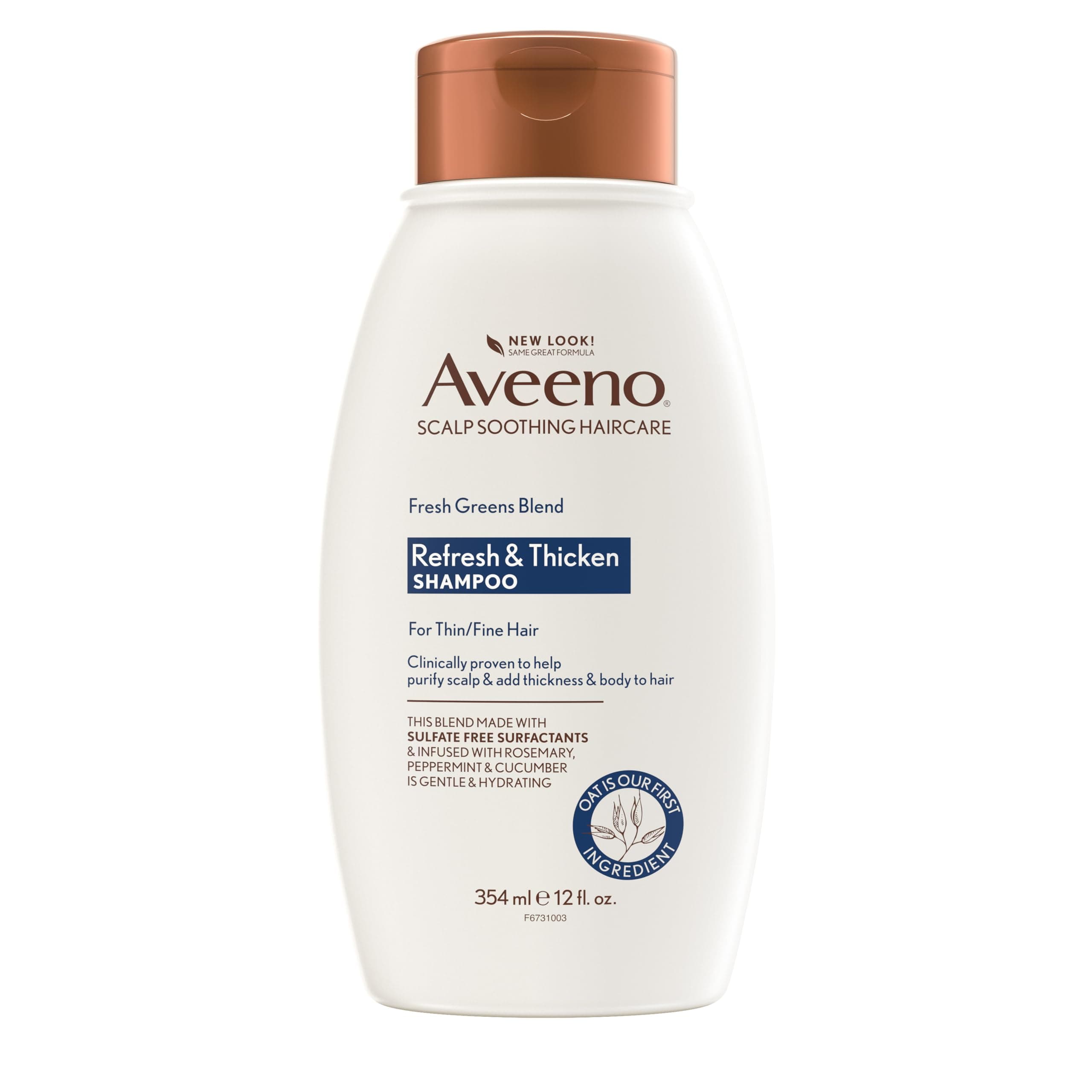 Aveeno Fresh Greens Blend Shampoo 12 fl oz (354 ml) / Aveeno Fresh Green Blend Shampoo