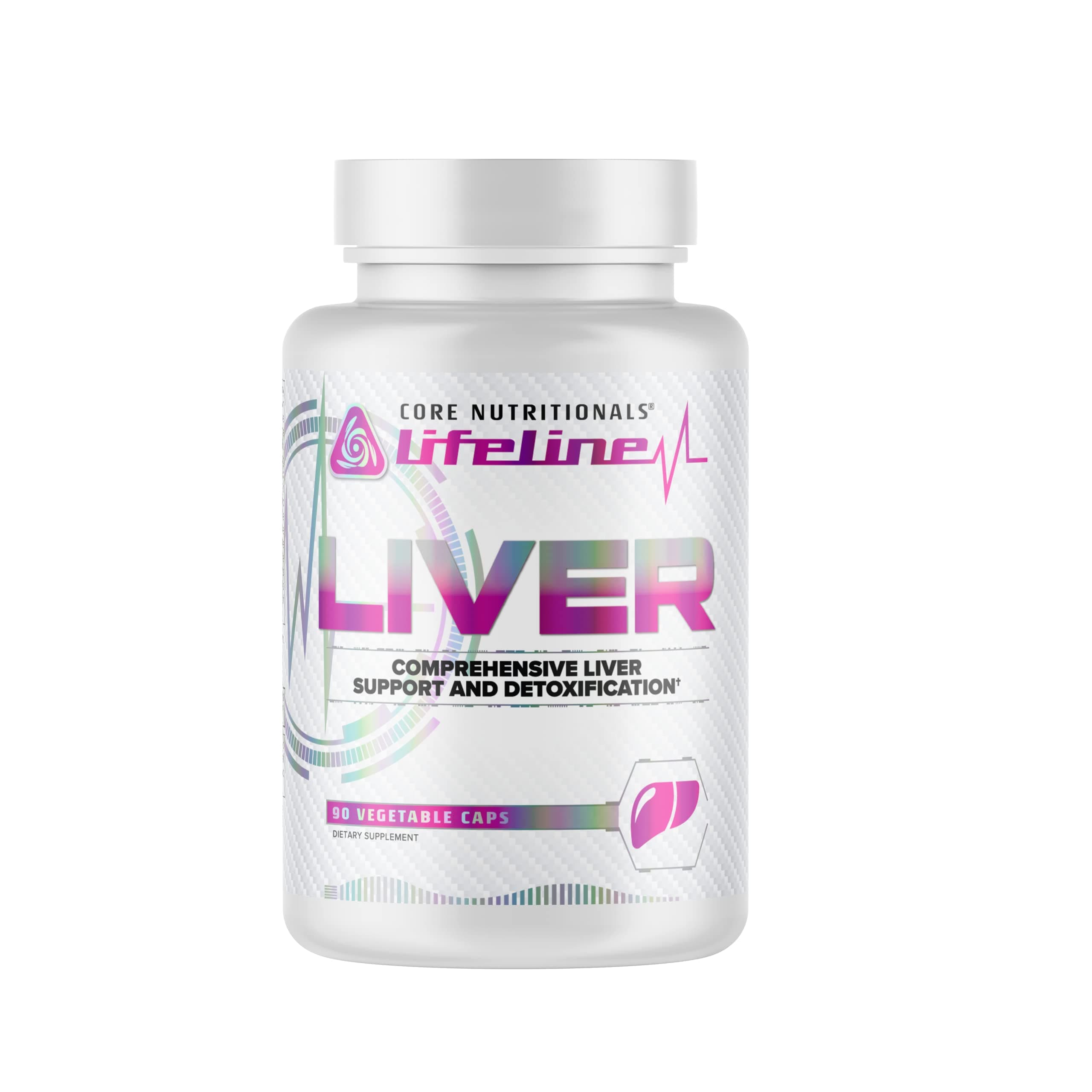 Lifeline Liver Comprehensive Liver Support and Detoxification, 90 Capsules