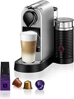 CitiZ&milk coffee machine by Nespresso, Silver - UAE Version