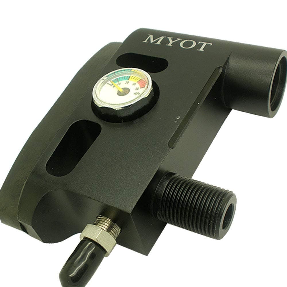 Black 30mPa High Pressure U Adapter Connector for Condor PCP Airforce Airgun AirRifle