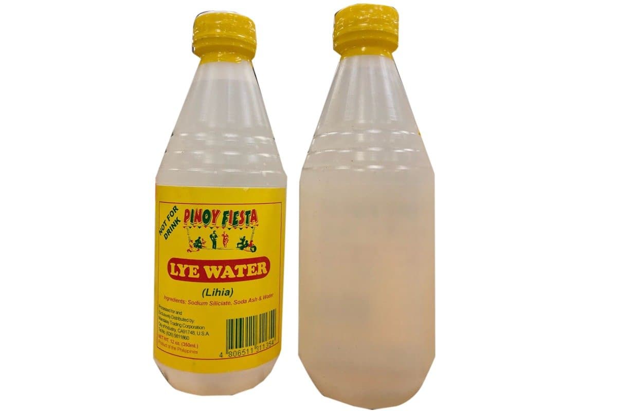 Lye Water for Cooking - 12oz (Pack of 6)