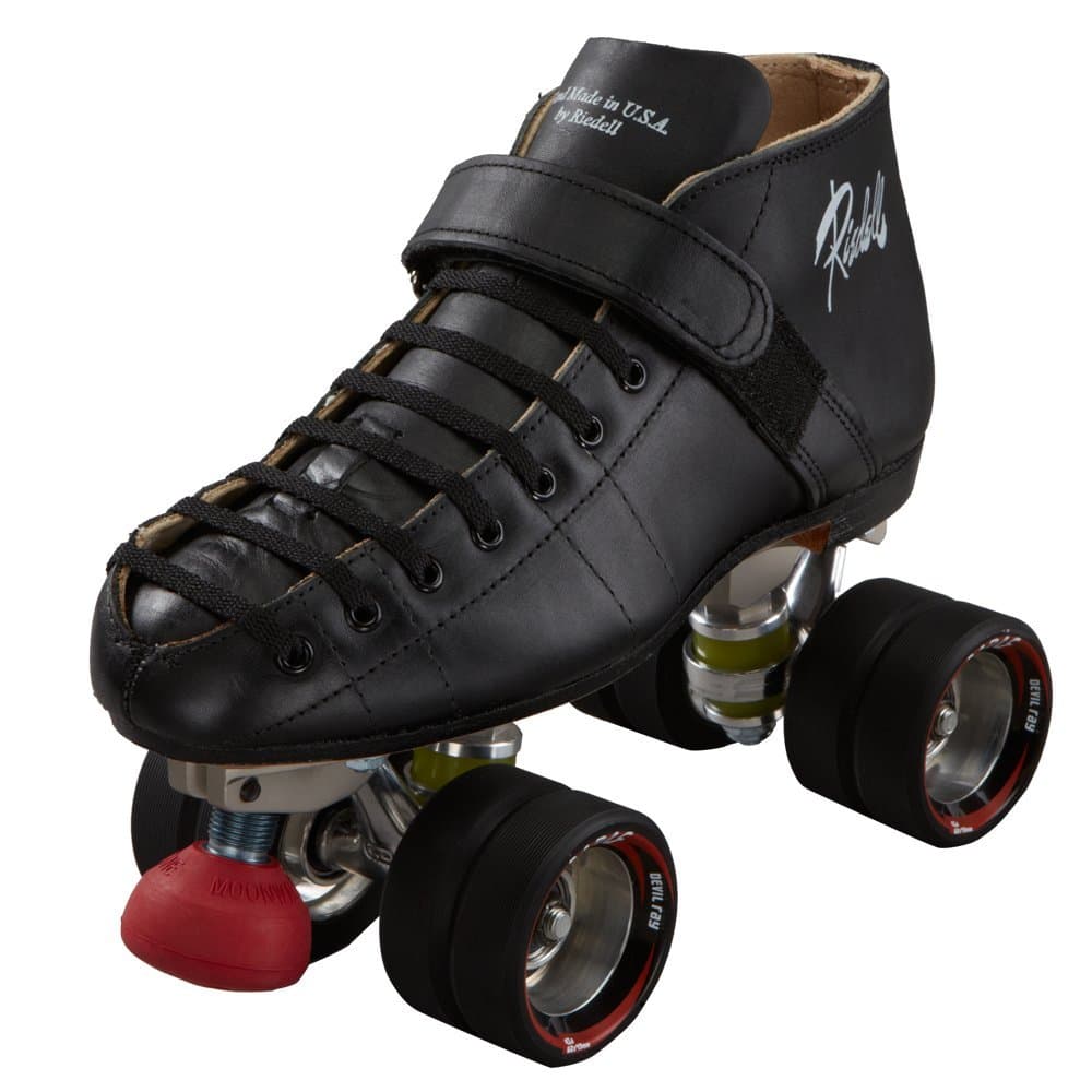 Riedell Roller 695 BlackWidow (Black, 7 Medium)