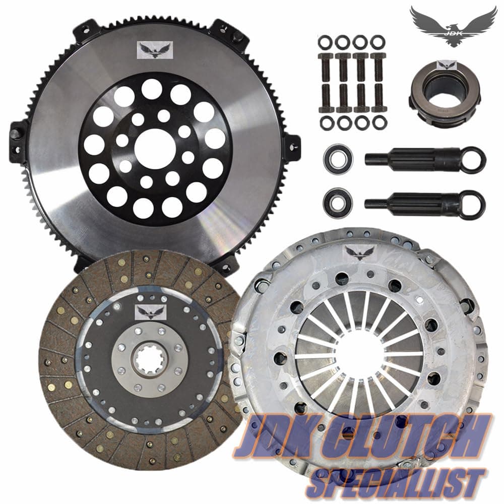 JDK OE Clutch Kit + Chromoly Flywheel Compatible with 1996-1999 BMW M3 / 1998-2002 BMW Z3 M COUPE/M ROADSTER E36