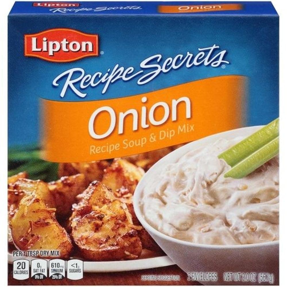 Recipe Secrets Soup and Dip Mix, Onion Flavor, 2 oz 2 Count