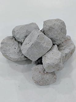 Edible Bentonite Clay Chunks, Natural Food Grade, 3.5 oz, Gray(110GM)