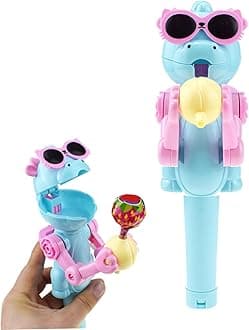 Lollipop Holder Lollipop Robot Holder Creative Dust Proof Lollipop Storage Toy Creative Design Eating Lollipop Robot Novelty