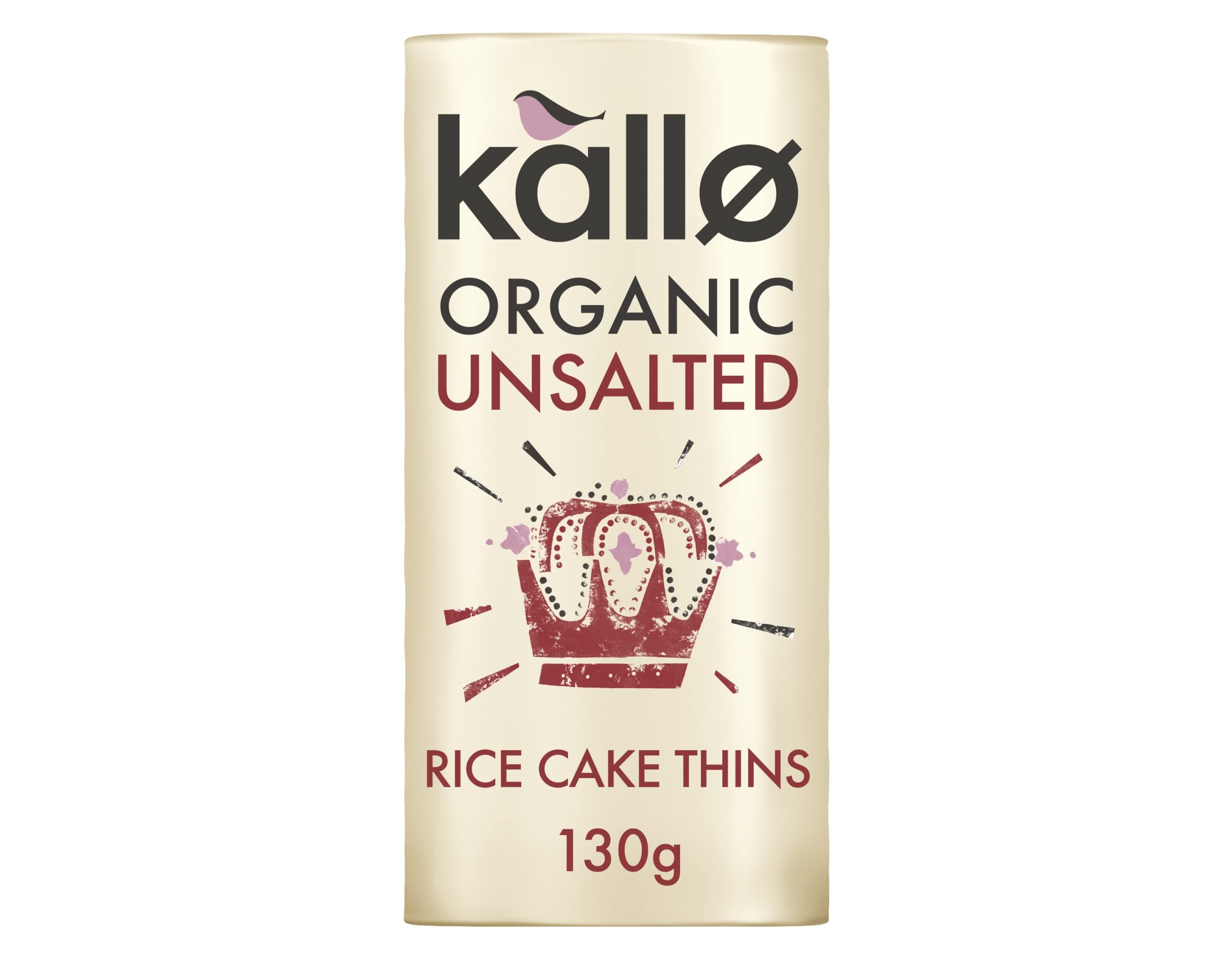 Fairtrade Organic Thin Slice Rice Cakes - Unsalted (130g) - Pack of 6