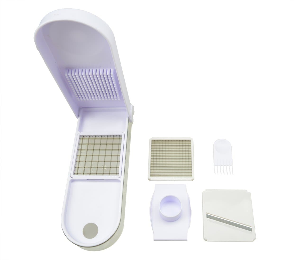 LinRin , Onion Chopper, Vegetable Slicer, Fruit and Cheese Cutter multifunctional, 3 in 1 (new)