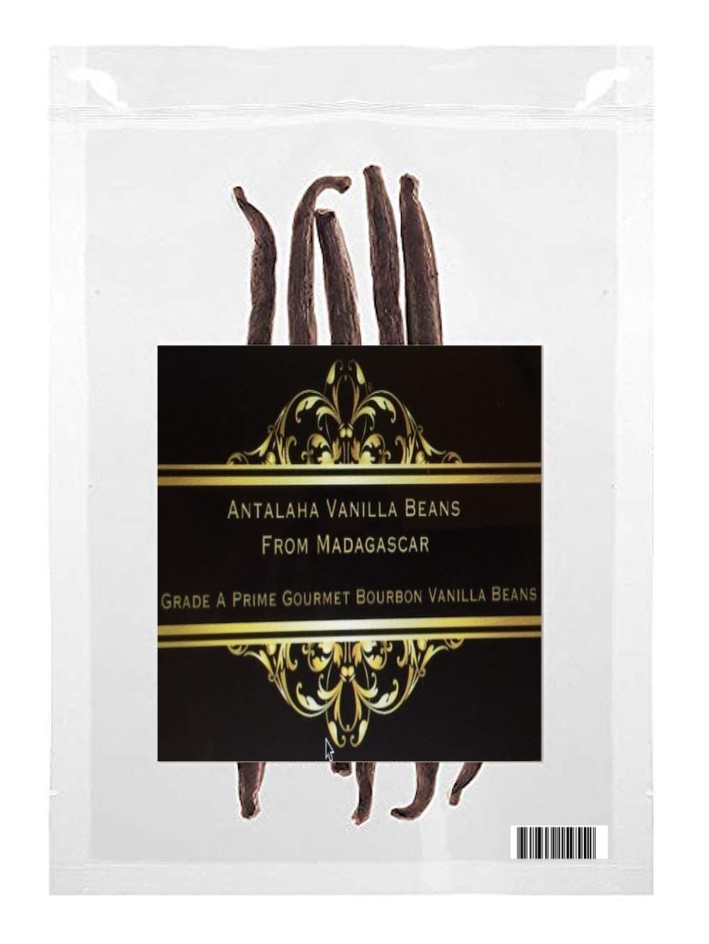 Madagascar Vanilla Bean Single Grade A Prime Gourmet Bourbon Vanilla Beans (25 Beans)