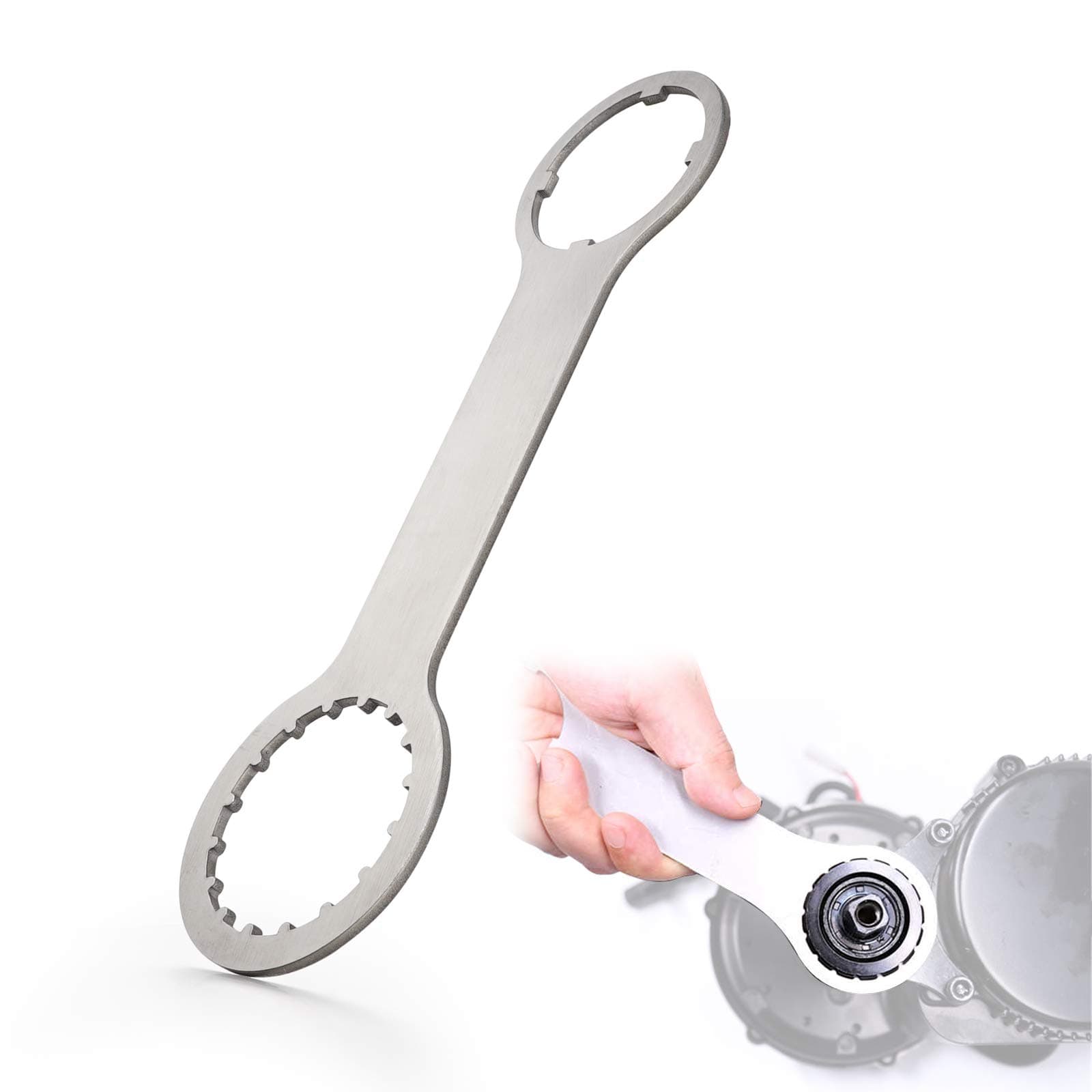 Bicycle Wrench Bottom Bracket Removal Tool BBS02 and BBSHD Motor Spanner Ebike Installation Tool