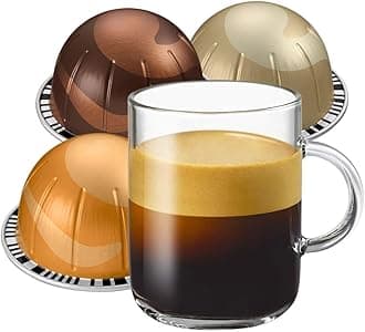 Barista Creations Best Flavored Coffee Pack - Rich Chocolate, Sweet Vanilla, Golden Caramel Capsules (30 Pods)