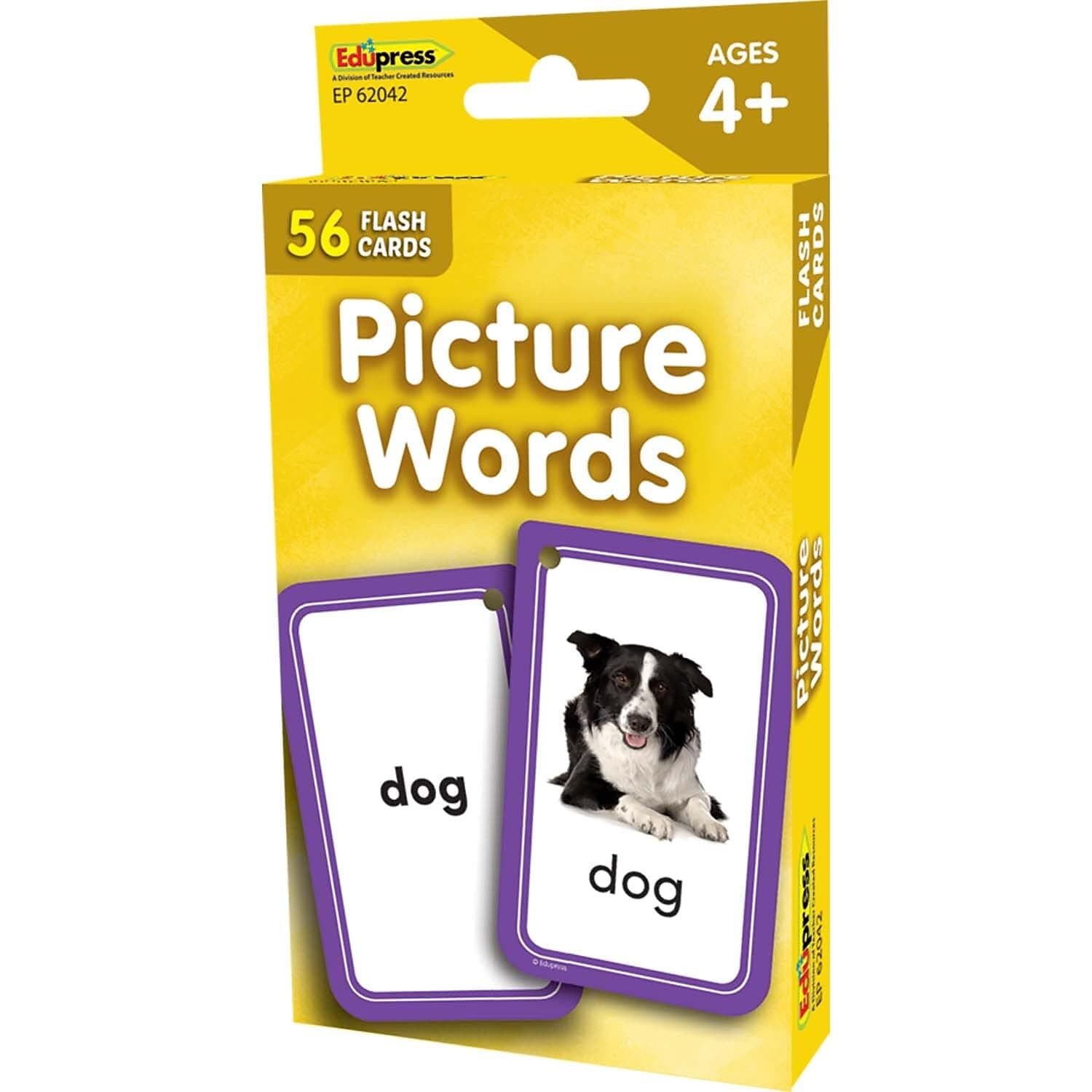Teacher Created Resources Picture Words Flash Cards (EP62042)