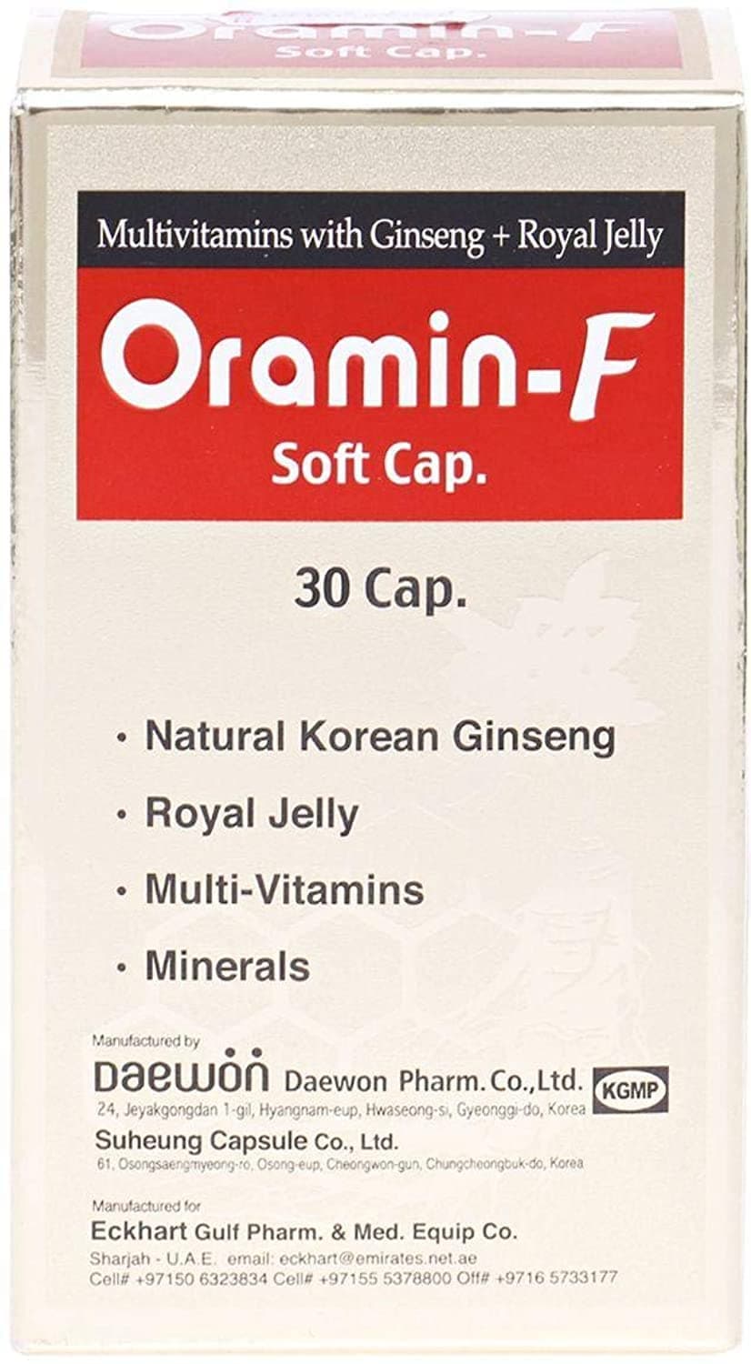 Daewon Unisex Oramin-f Multivitamin Capsules