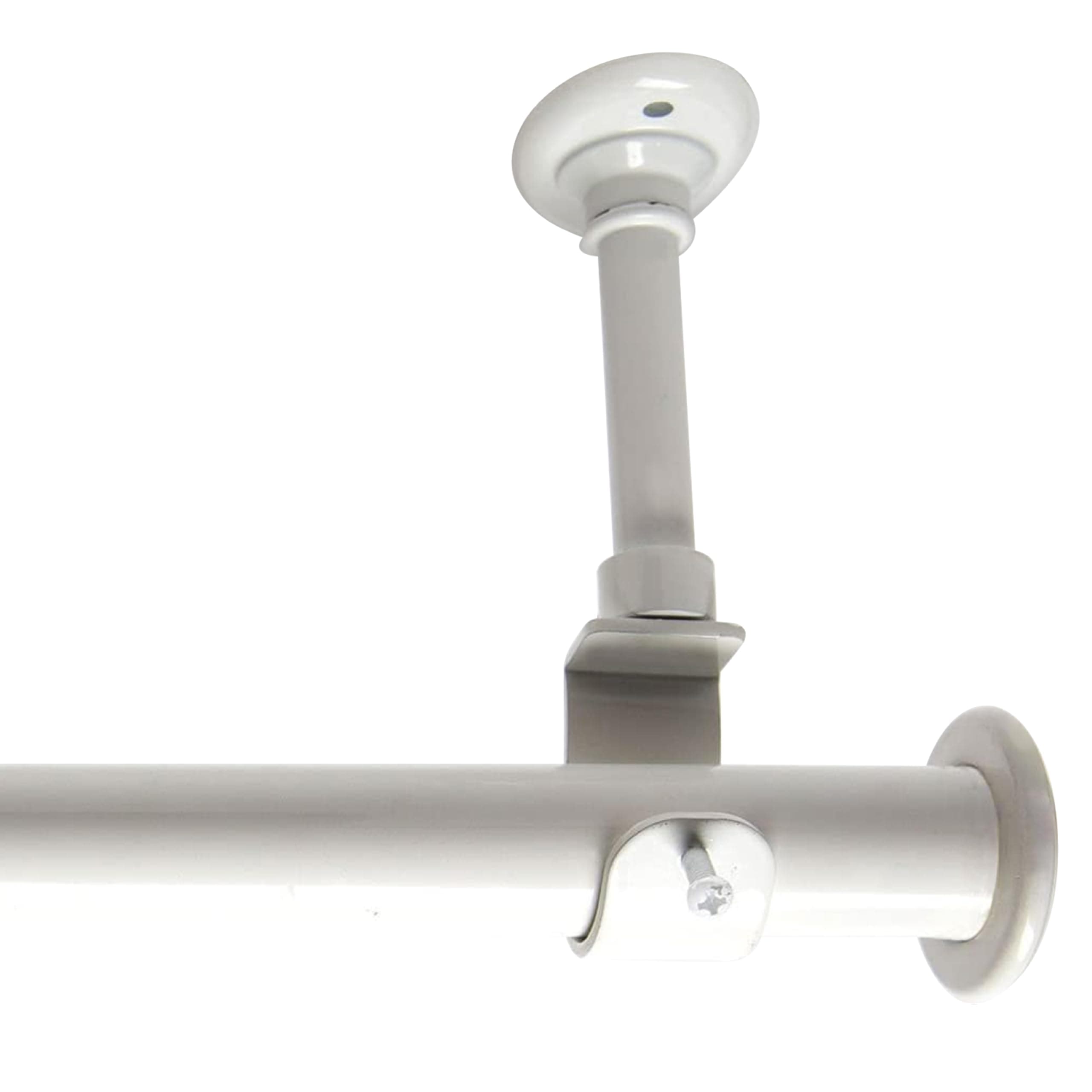 Room/Dividers/Now Adjustable Extra Long Curtain Rod - Ceiling Mounted Curtain Rod - 108-168" Window Bar for Ceiling or Wall - Sturdy and Stylish Solution for Windows and Room Dividers