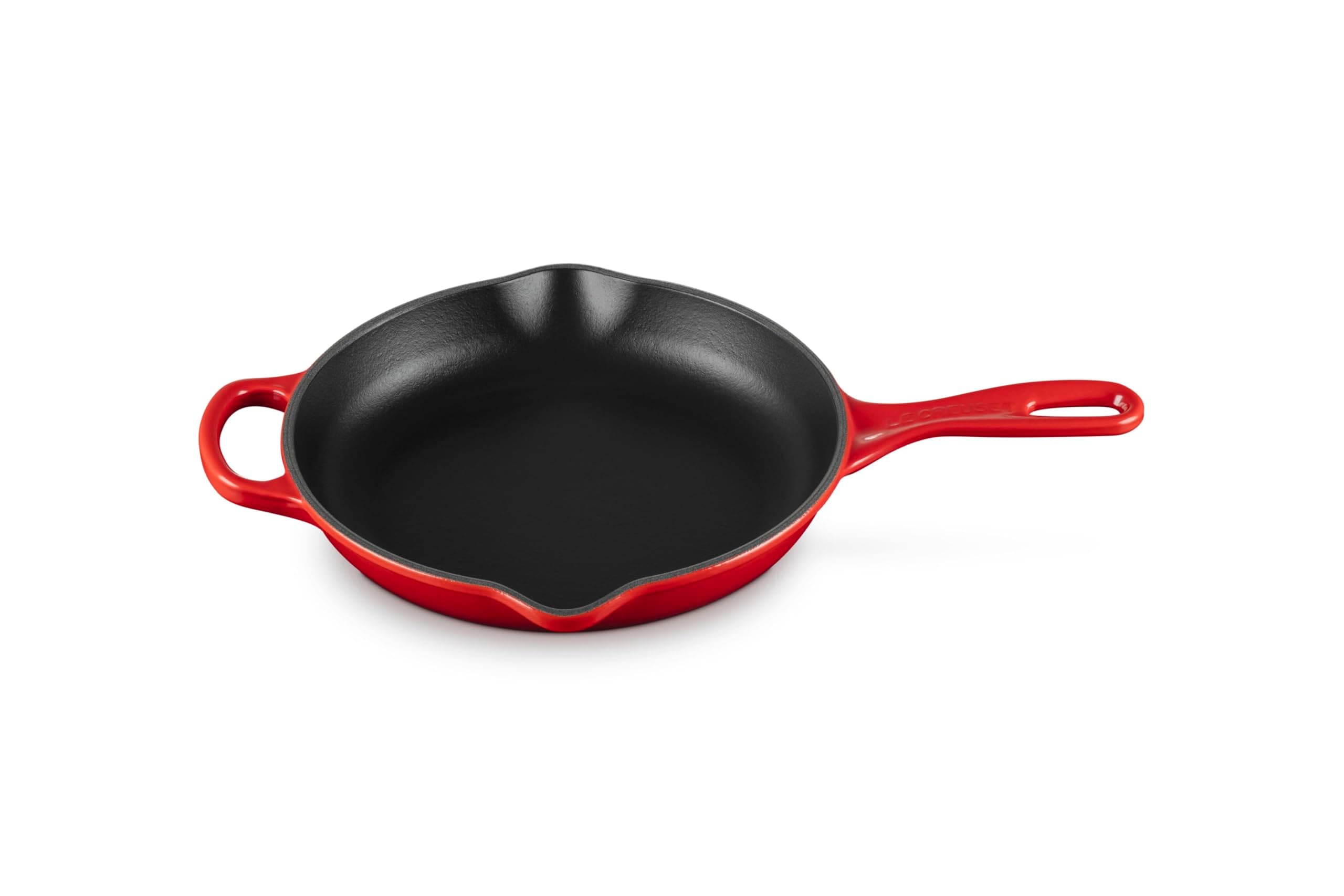 Enameled Cast Iron Signature Iron Handle Skillet, 9" (1-3/8 qt.), Cerise