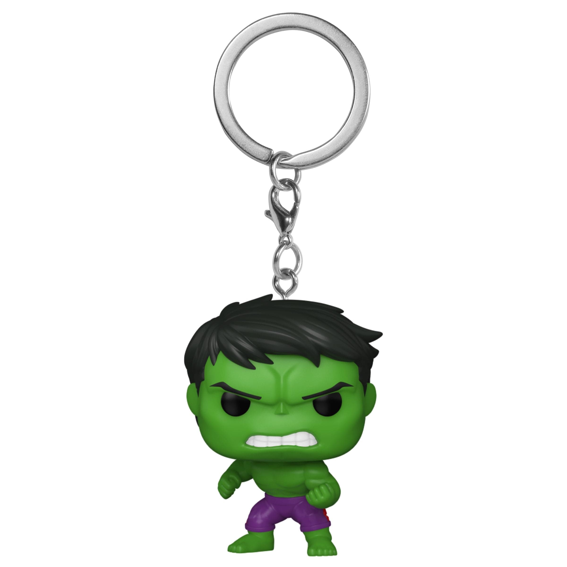 Pop! Keychain: Marvel NC - Hulk - Marvel Comics Novelty Keyring - Collectable Mini Figure - Stocking Filler - Gift Idea - Official Merchandise - Comic Books Fans - Backpack Decor