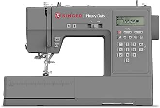 Heavy Duty 6700C Computerized Sewing Machine with Accessory Kit | Strong Motor with Enhanced Piercing Power, 411 Stitch Applications, LCD Screen, Full Metal frame & 1-step Buttonhole