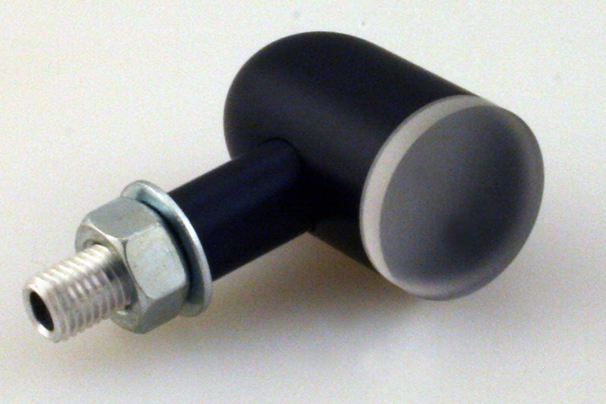 HighTechSpeed XARC-Y-BL X-Arc Signals Kit - Dual Intensity Yellow with Black Anodize Housing