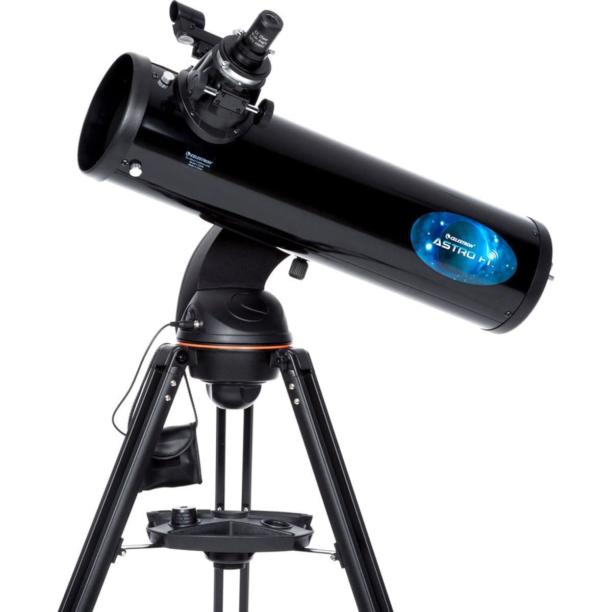 Celestron 22203 AstroFi 130 Wireless Reflecting Telescope, Black
