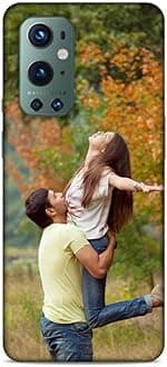Polycarbonate Customised Mobile Back Case for Oneplus 9 Pro 5G (Own Photo with Frame, Name, Text, Font, Color), 3D Printed Hard Mobile Back Cover for Oneplus 9 Pro 5G, Multicolor