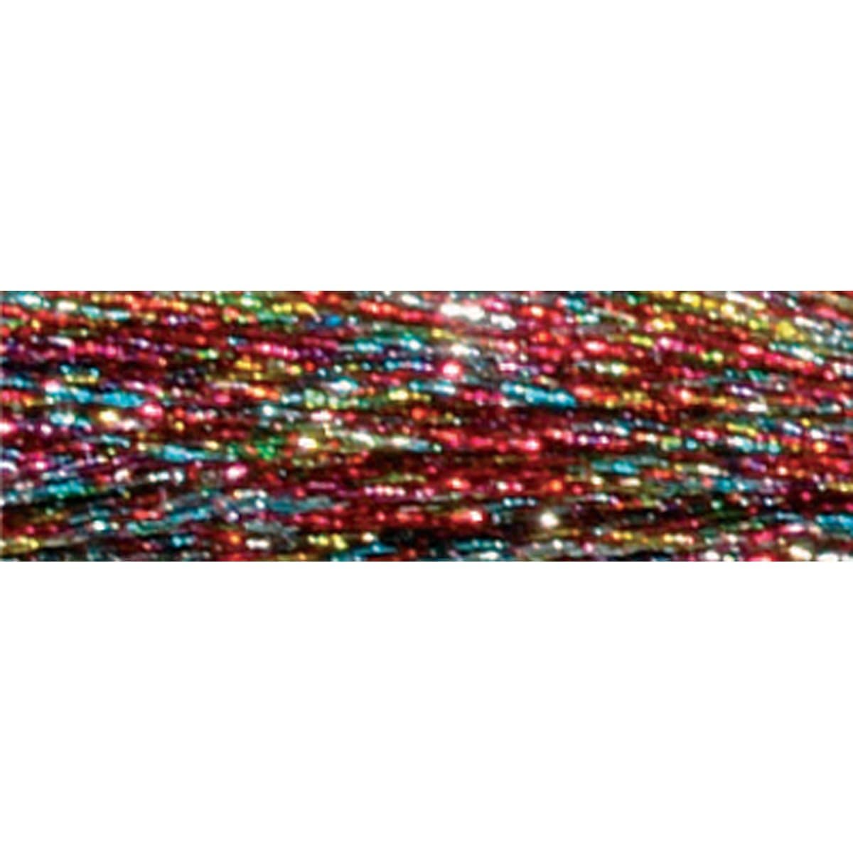 317W-E130 Light Effects Polyster Embroidery Floss, 8.7-Yard, Gemstones