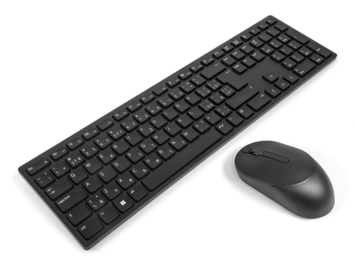 Dell KM5221W CZECH/SLOVAK Pro Wireless Keyboard & Mouse Combo Bundle