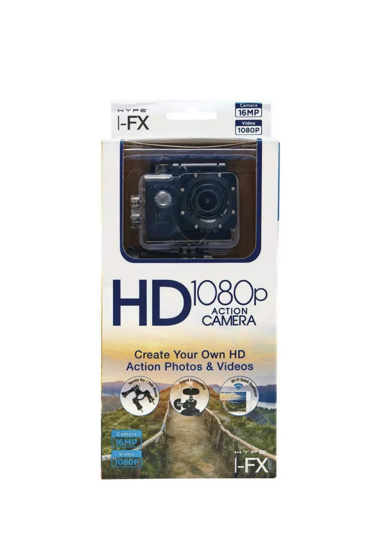 Hype I-FX 1080P Wi-Fi Action Camera