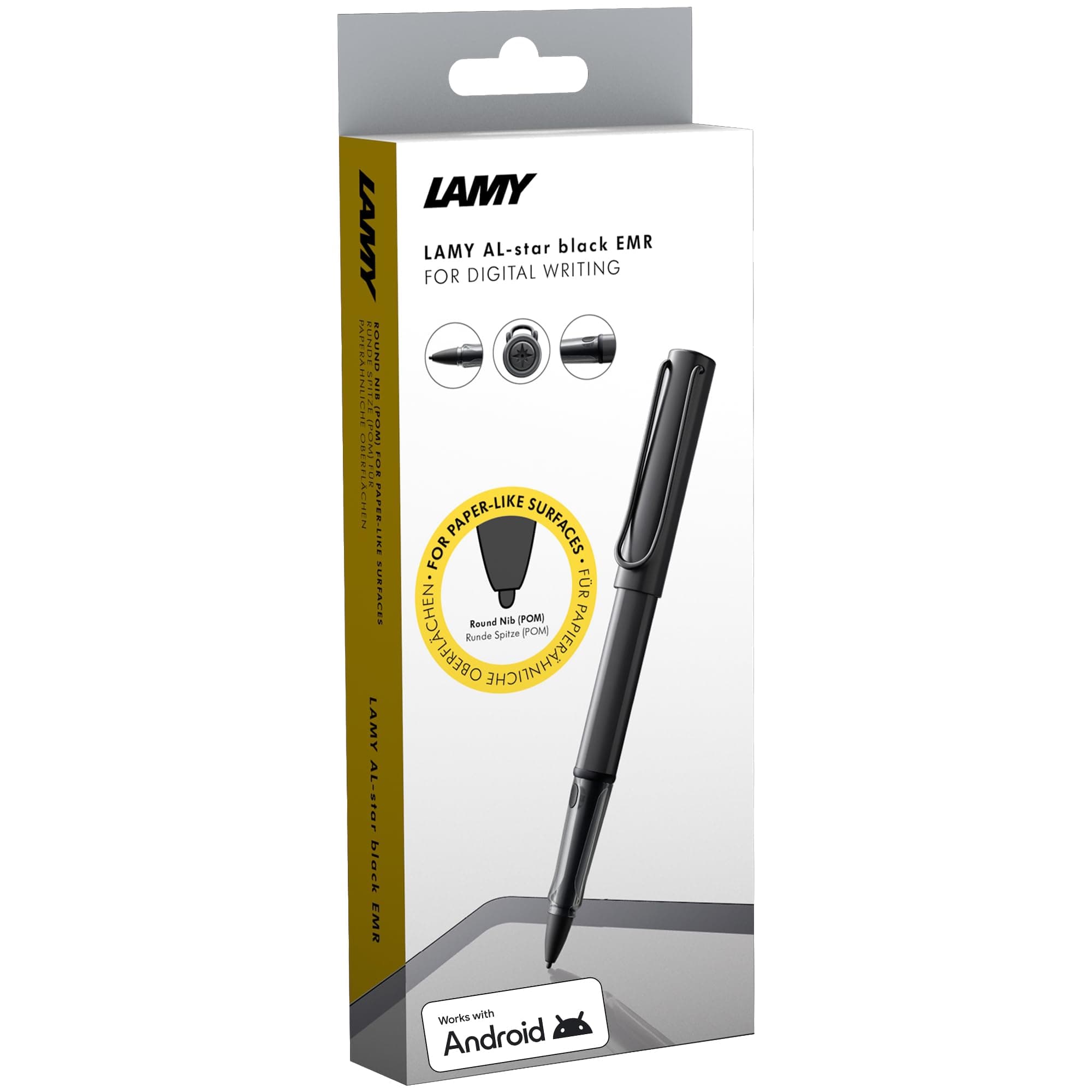 LAMY AL-Star Black EMR 471 with POM Tip for Coating Surface