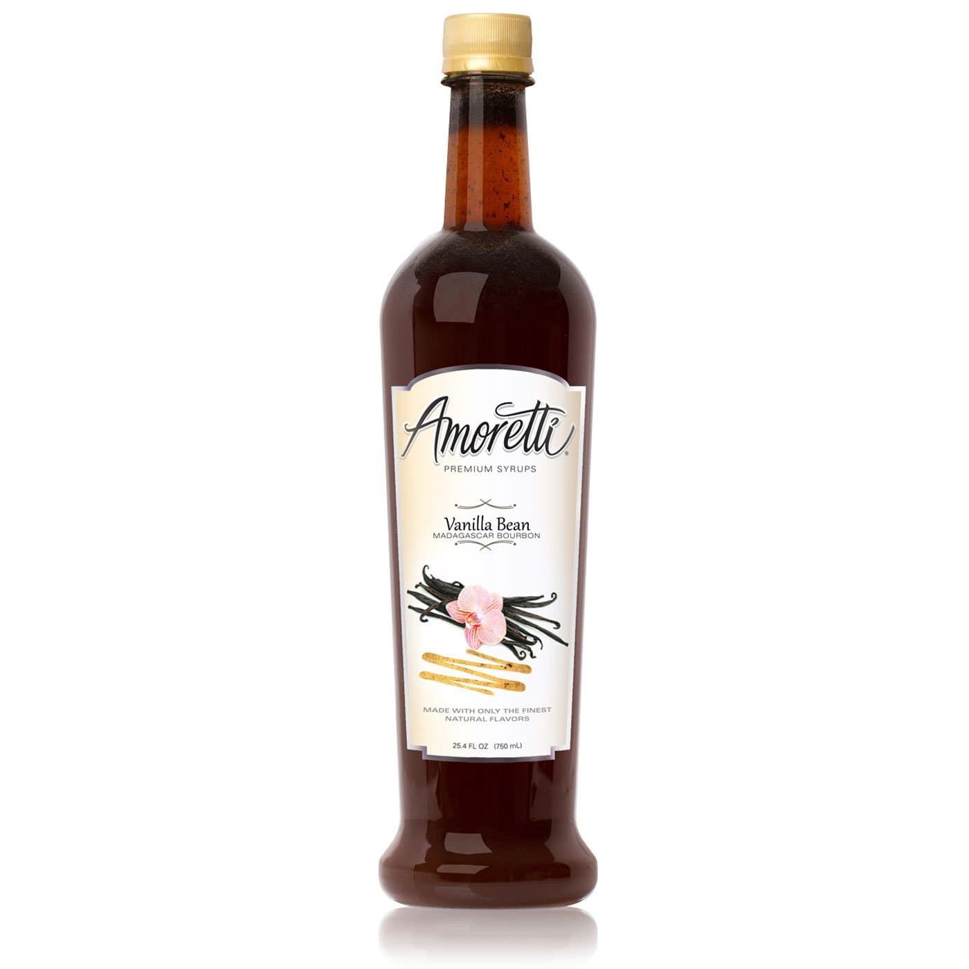 Amoretti Premium Madagascar Bourbon Vanilla Bean Syrup (750mL)