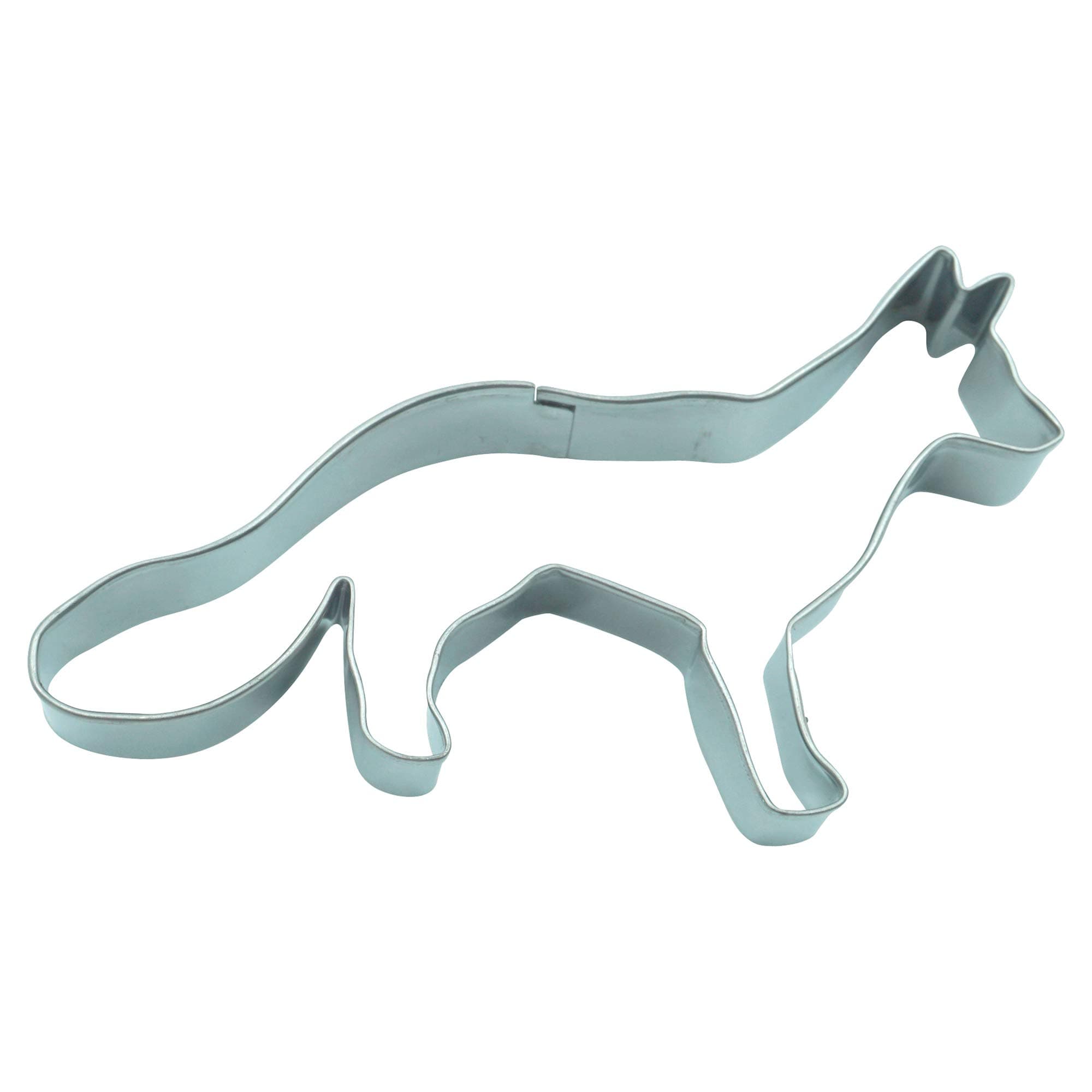 Fox Cookie Cutter Approx. 9.5 x 6 cm Stainless Steel