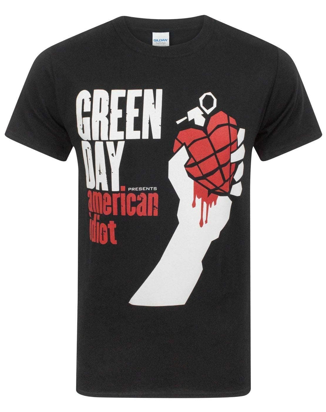 Green Day American Idiot Men's T-Shirt Black