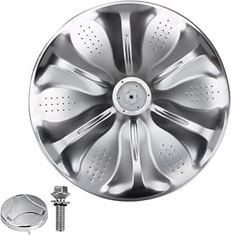 AGZ72909711 Washplate Pulsator Assembly Replacement for Kenmore LG Washer with Washer Pulsator Cap 5006EA3009B, Washer Agitator Plate Replaces AP6800730, 4873462, AGZ72909703, PS12588963, AGZ72909713