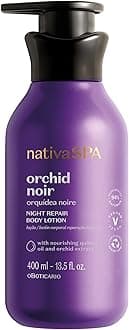 O Boticário Nativa SPA Noire Orchid, Moisturizing Body Cream, Scented Body Lotion with Quinoa Drops for More Hydration 400ml