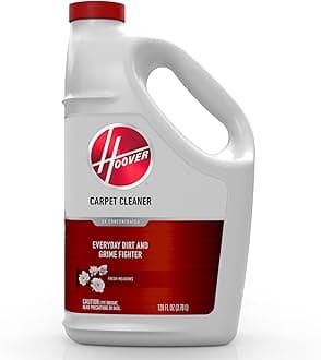 Hoover Renewal Deep Cleaning Carpet Shampoo, Concentrated Machine Cleaner Solution, 128oz Formula, AH30932, White