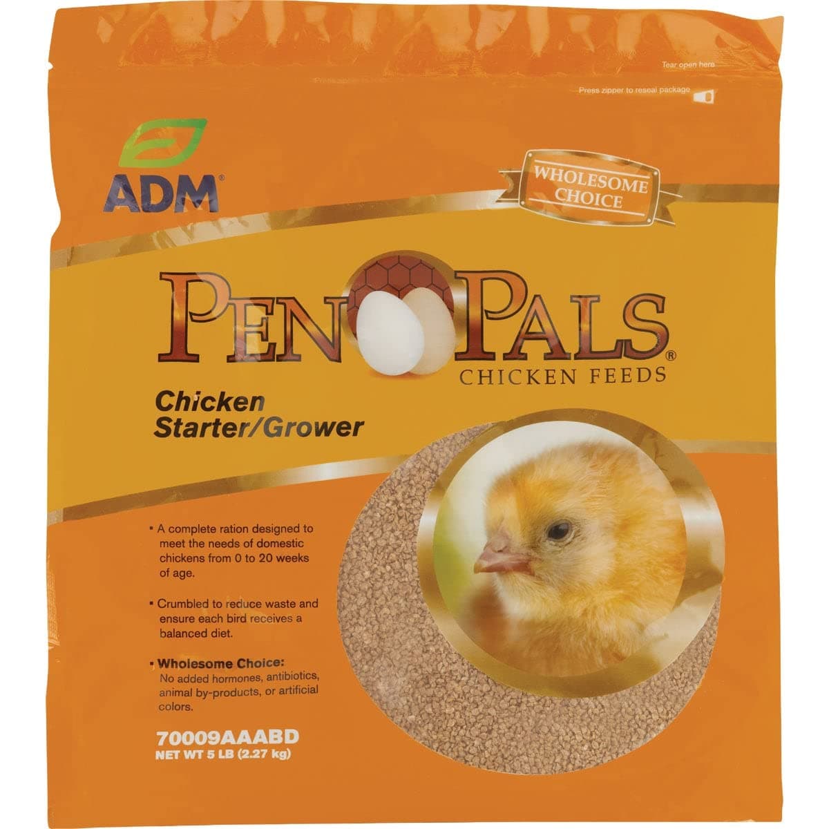 ADM ANIMAL NUTRITION - 5LB Chick Feed Starter